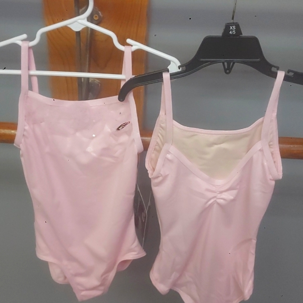 Pink ballet leotard child small by Capezio